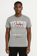 Mid Grey Graphic Tshirt Nawao.com