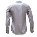 Mid Grey Stand Up Pack Shirt Mid Grey Nawao.com