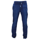 Mid Wash Denim Jogger Indigo Nawao.com