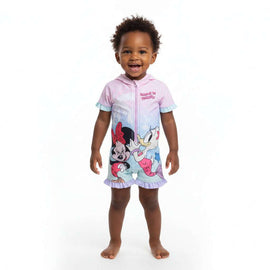 Minnie And Daisy Onesie Pale Pink Nawao.com