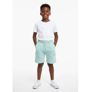 Mint Elasticated Cargo Pocket Shorts Mint Nawao.com