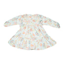 Mint Full Sleeve Poplin Dress Nawao.com