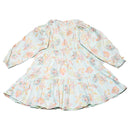 Mint Full Sleeve Poplin Dress Nawao.com