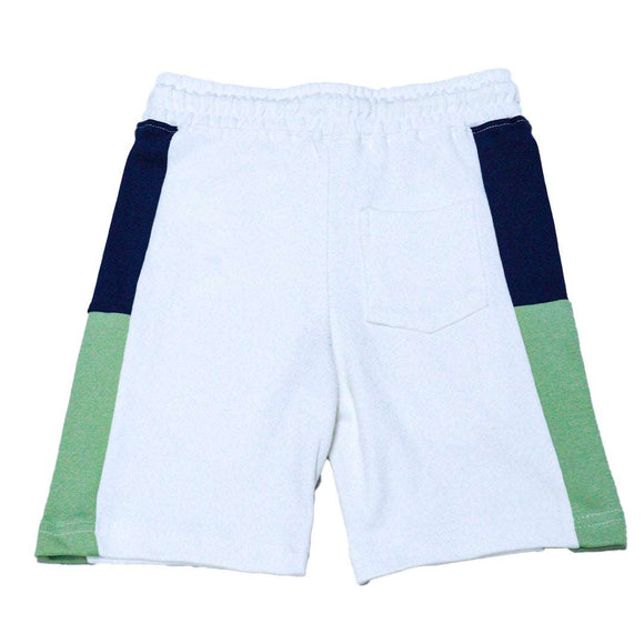 Mint Green Paneled T Shirt And Shorts Set Mint 6 7 Years Nawao.com