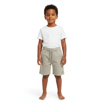 Mint Knitted Denim Pullon Shorts Mint Nawao.com