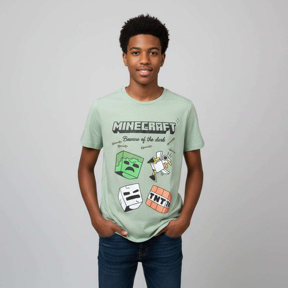 Mint Minecraft T Shirt Mint 8 9 Years Nawao.com