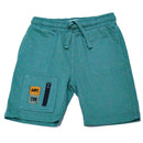 Mint Overdye Terry Shorts Nawao.com