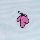 Mint Placement Embroidery Rib Nawao.com