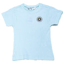 Mint Placement Embroidery Rib T Shirt Nawao.com