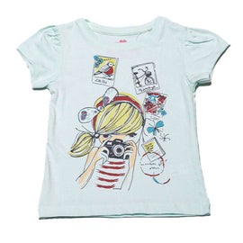 Mint Print T Shirt Nawao.com