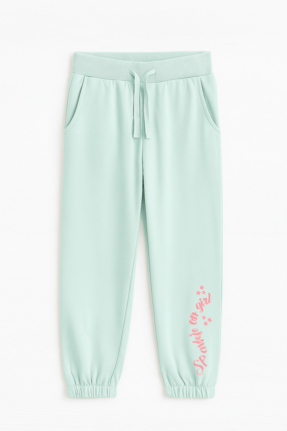 Mint Track Pants Green Nawao.com