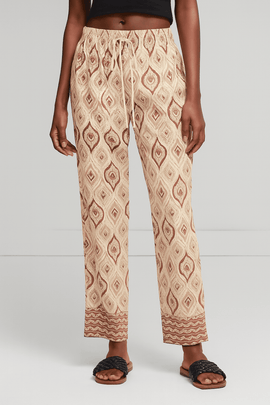 Multi Color Print Table Pyjama Bottom Assorted Nawao.com