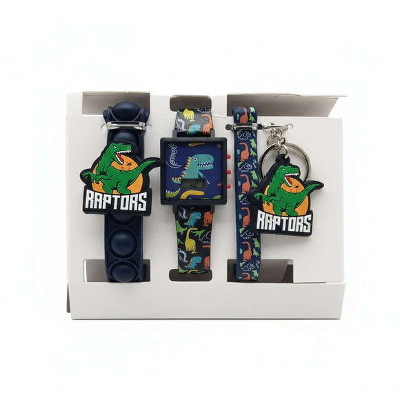 Multi Colour Character Printed Digital Watch Set Nawao.com