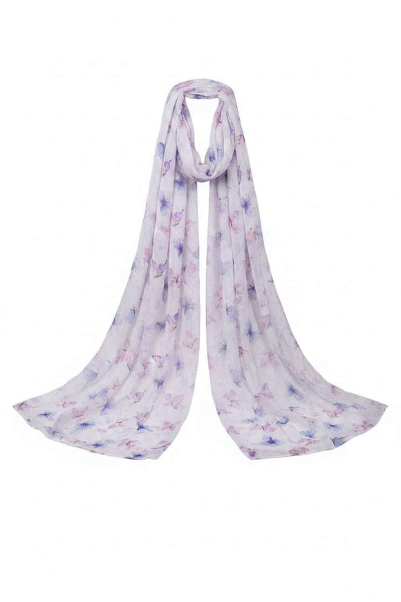 Multi Colour Printed Scarf Nawao.com