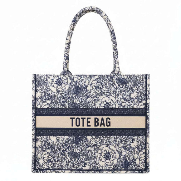 Multicolour Printed Tote Bag Nawao.com