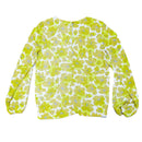 MUSTARD AOP L S FRONT KNOT TOP ASSORTED 11 12 YEARS Nawao.com