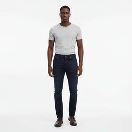 Navy 5 Pocket Slim Fit Trouser Navy Nawao.com