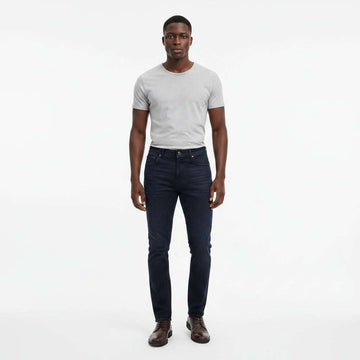 Navy 5 Pocket Slim Fit Trouser Navy Nawao.com