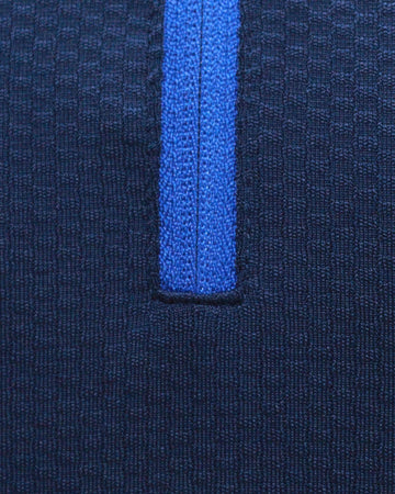 Navy Active Henley T-Shirts Nawao.com