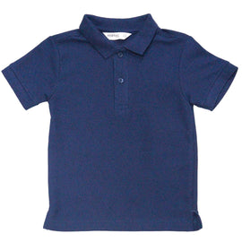 Navy Basic Polo Shirt Nawao.com