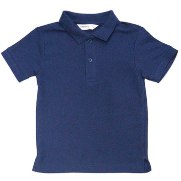 Navy Basic Polo Shirt Nawao.com