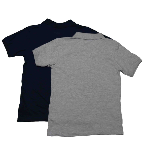 Navy blue and Grey 2 Pc Polo Nawao.com