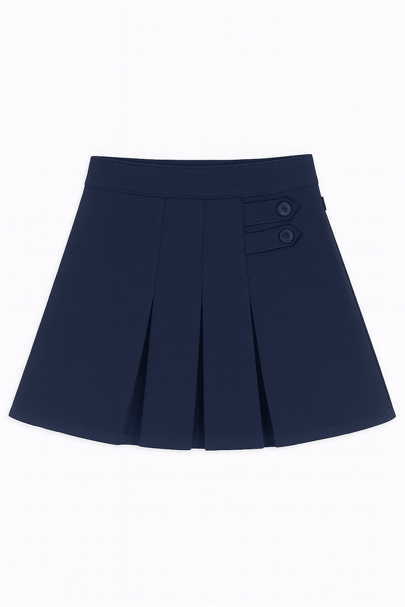 Navy Blue Skirt Nawao.com