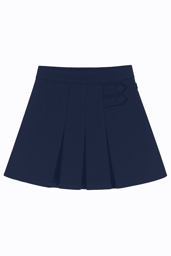 Navy Blue Skirt Nawao.com