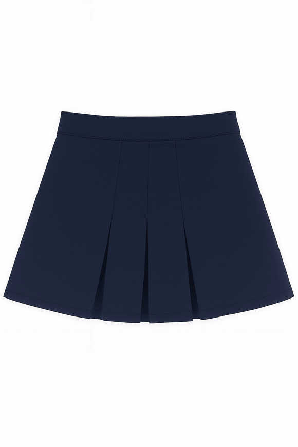 Navy Blue Skirt Nawao.com