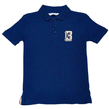 Navy Chest Logo Polo Nawao.com