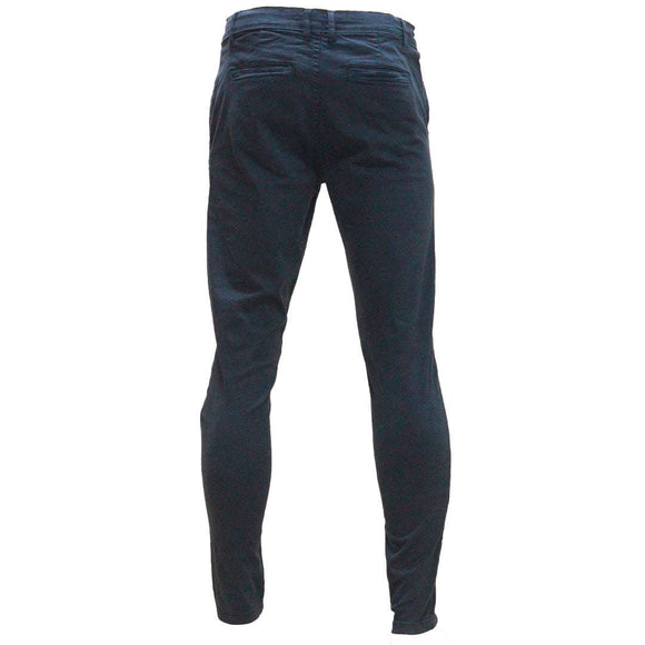 Navy Chino Trousers Navy 32 Nawao.com