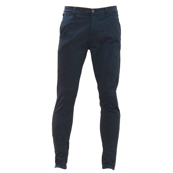 Navy Chino Trousers Navy 32 Nawao.com
