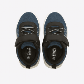 Navy Color Block Trekkers Navy Nawao.com
