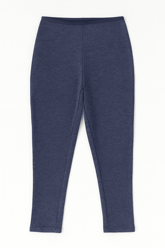 Navy Contrast Tape With Side Bottom Slit Nawao.com
