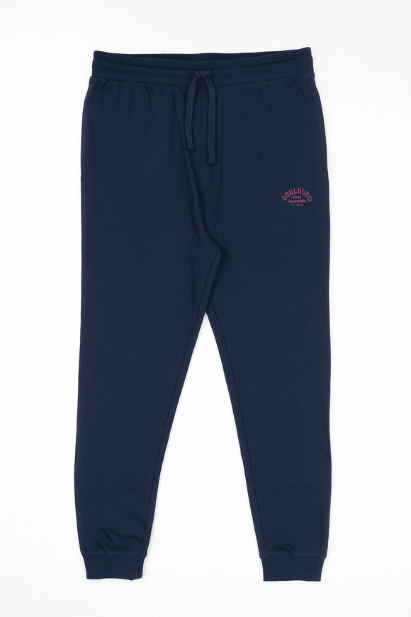 Navy Cuffed Pyjamas Navy Nawao.com
