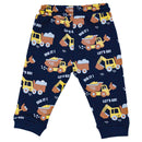 NAVY DIGGER PRINTED ACTIVE PANTS NAVY 18 24 MONTHS Nawao.com