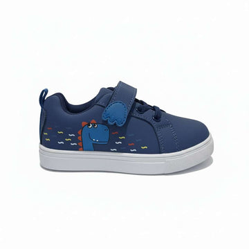 Navy Dinosaur Sneaker Navy S22 Nawao.com