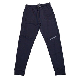 Navy Emboss Active Pants Nawao.com