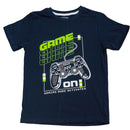 Navy Gameon Graphic Night Suit Navy Nawao.com
