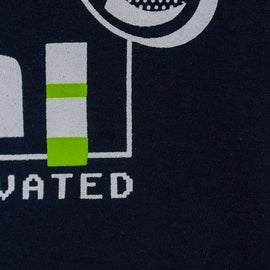 Navy Gameon Graphic Night Suit Navy Nawao.com
