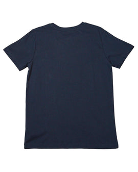 Navy Gamer Short Sleeve Graphic Tee Nawao.com