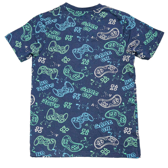 Navy Gaming Aop Night Suit Nawao.com