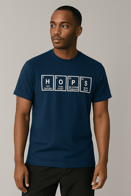 Navy Graphic T Shirt Nawao.com