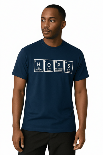 Navy Graphic T Shirt Nawao.com