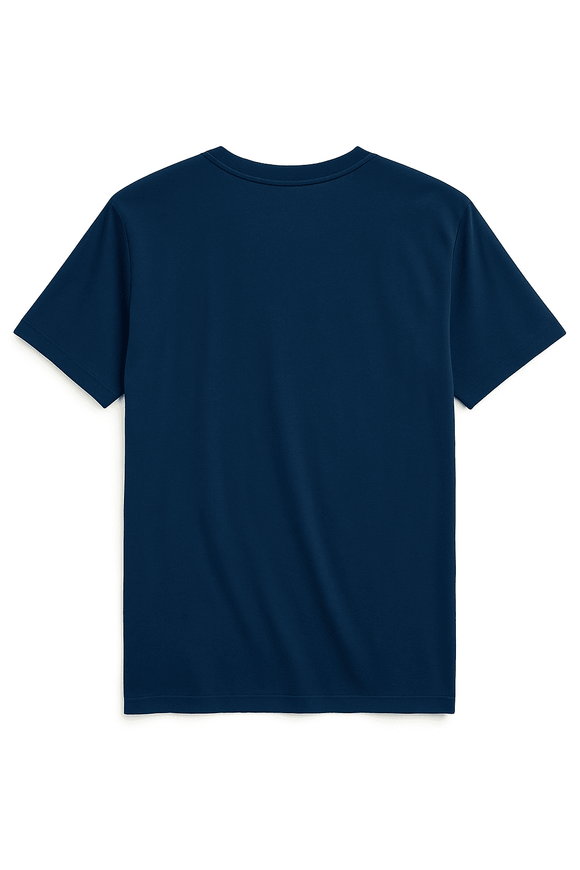 Navy Graphic T Shirt Nawao.com