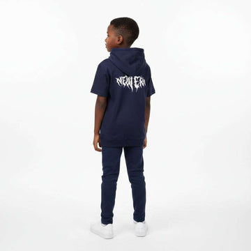 Navy Hoody S S Modal T Shirt Navy Nawao.com
