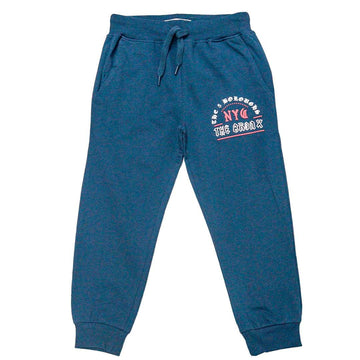 Navy Jogpant With Print Nawao.com