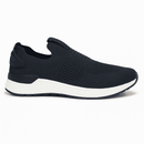Navy Knitted Slip On Nawao.com