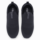 Navy Knitted Slip On Nawao.com