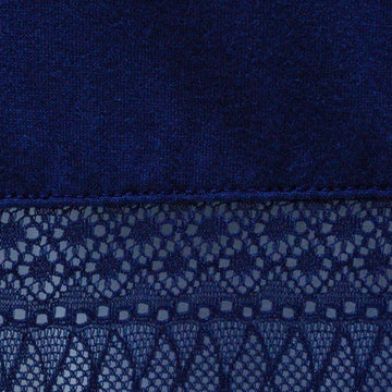 Navy Lace Chemise Nawao.com